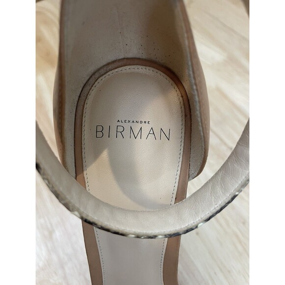 $795 Alexandre Birman Women's Alice Espadrille Platform Heels Shoes Sz 37.5/US 7 - Picture 9 of 12